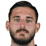 Football player W. Falcone